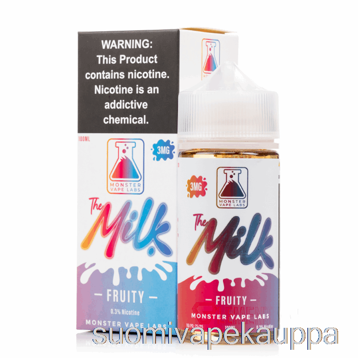 Vape Suomi Hedelmäinen - Maito - 100ml 0mg